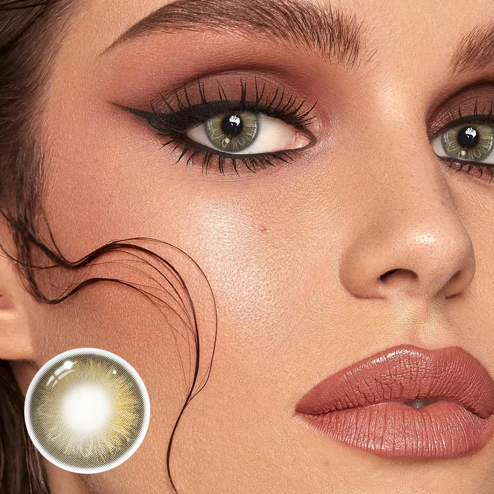 Melania Brown Colored Contact Lenses - Roseibase