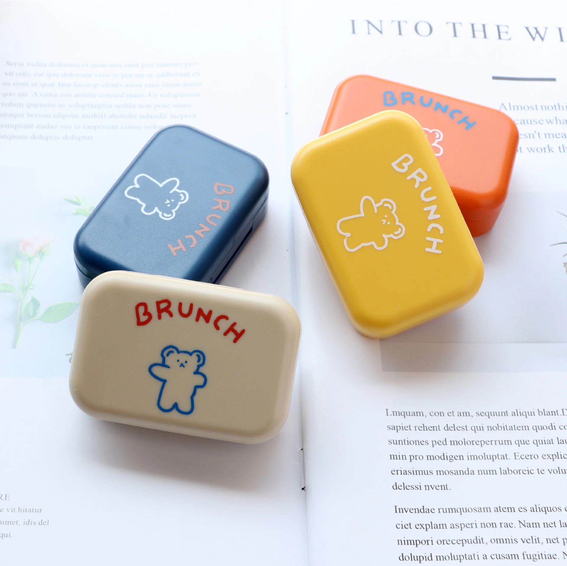 Cabinet Colored Contact Lens Case - Roseibase