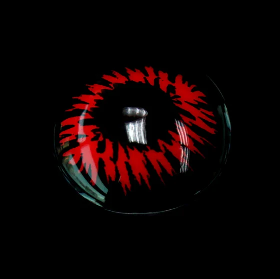 Cosplay Enchanted Black Colored Contact Lenses - Roseibase