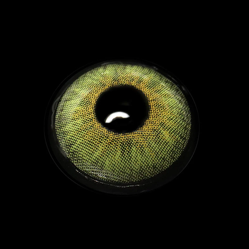 Elida Green Colored Contact Lenses - Roseibase