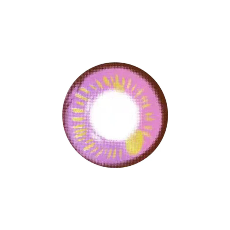 Cosplay Anime Purple Prescription Contact Lenses - Roseibase