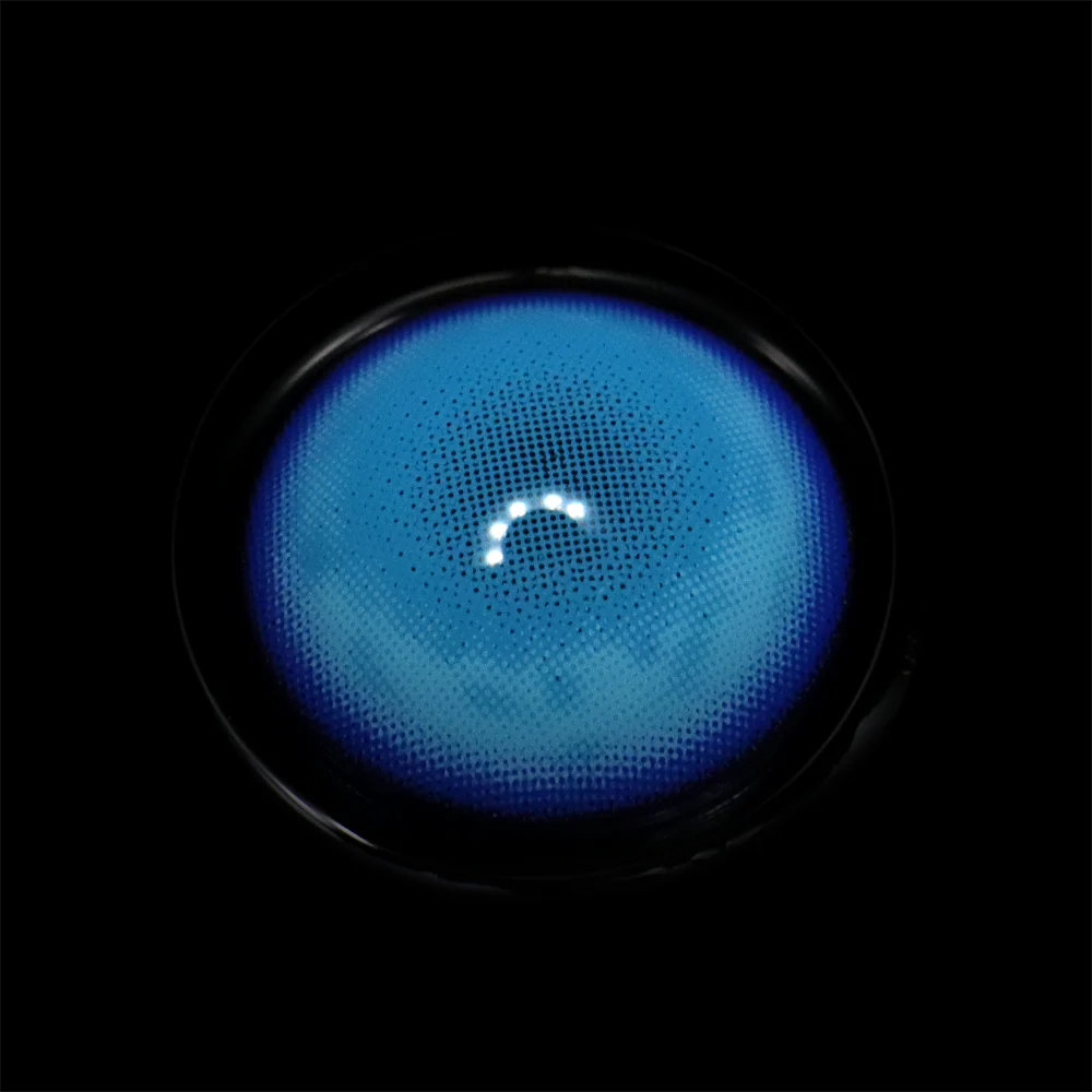 Cosplay Fairy Blue Colored Contact Lenses - Roseibase