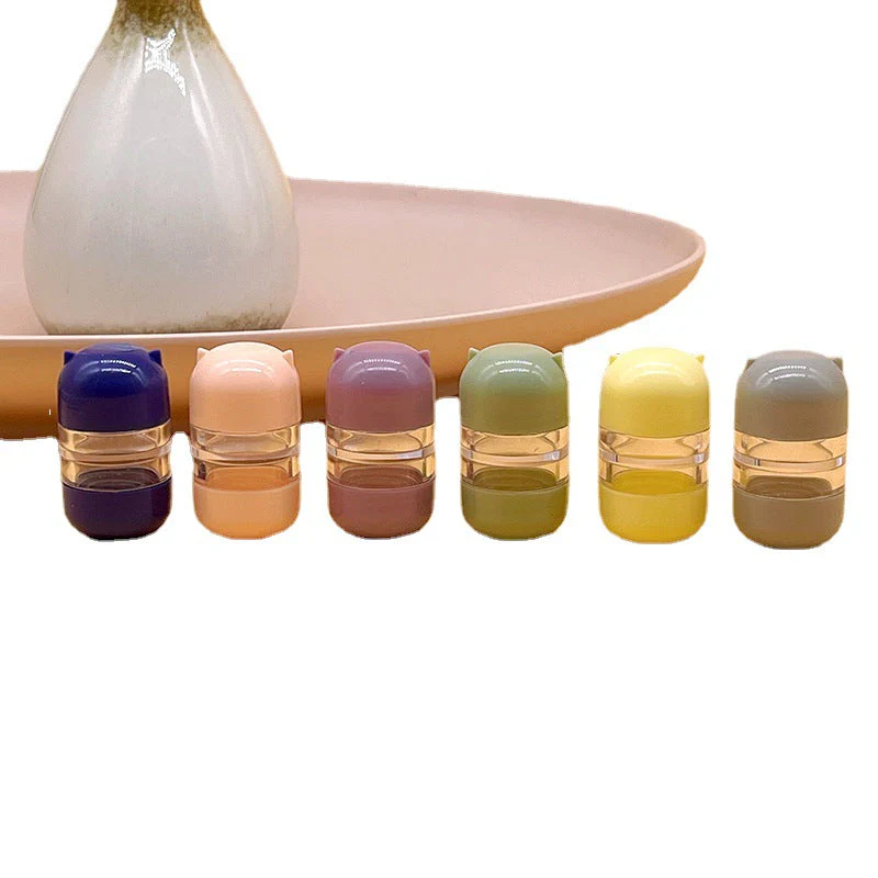 3 Pairs Colored Contact Lens Case - Roseibase