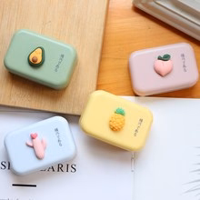 Cabinet Colored Contact Lens Case - Roseibase