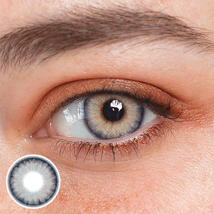 Ares Whisper Berry Blue Colored Contact Lenses - Roseibase