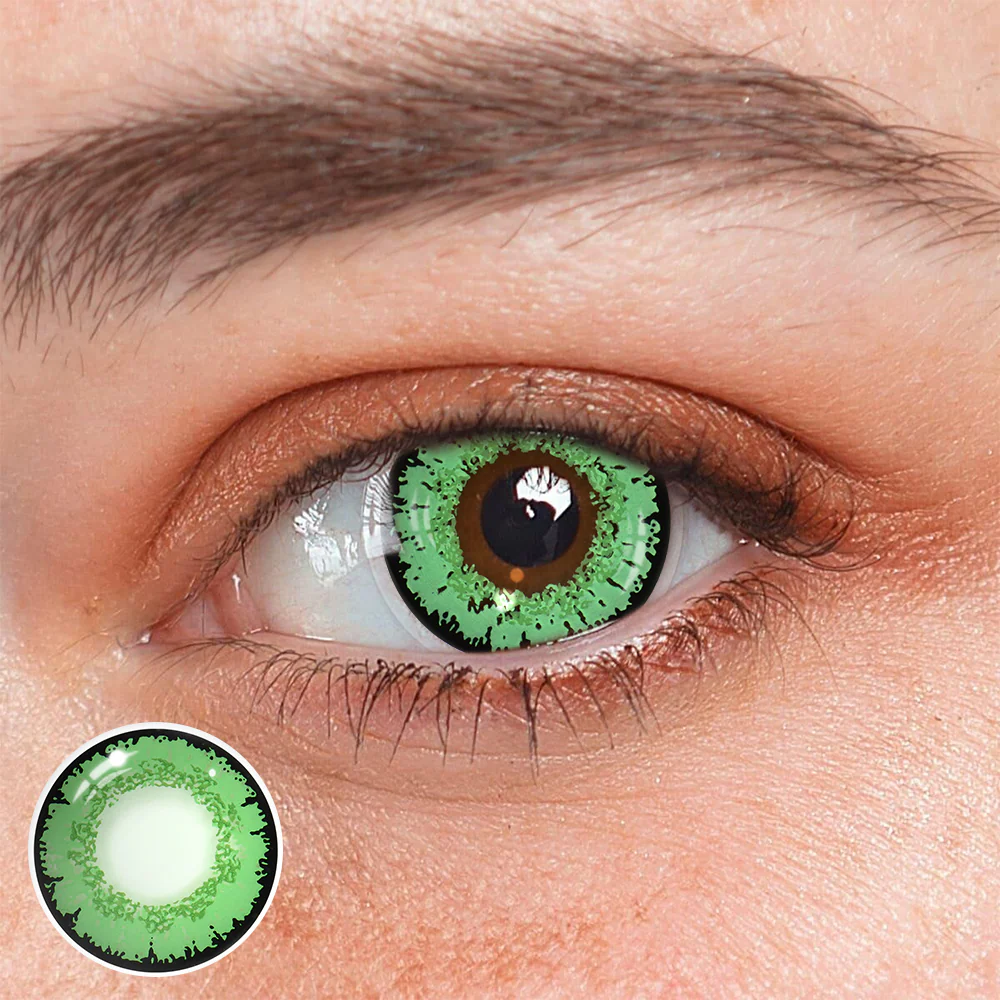 Cosplay Genshin Impact Nilou Green Colored Contact Lenses - Roseibase