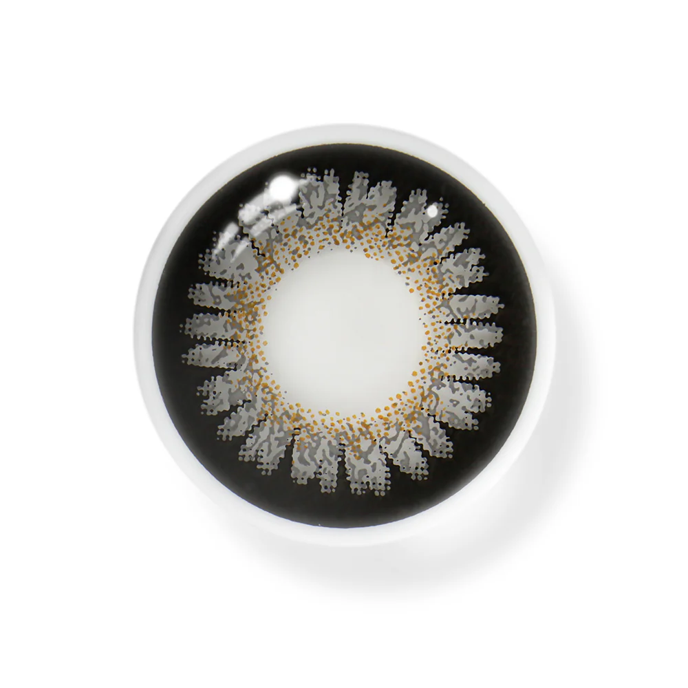 BAMBI Gray Prescription Colored Contact Lenses - Roseibase