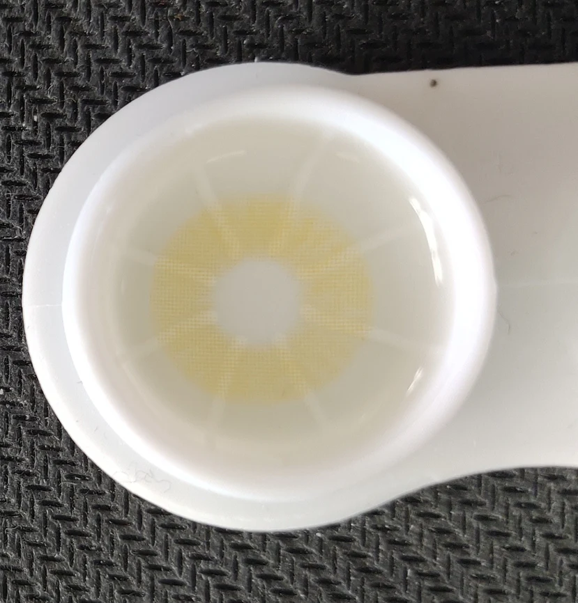 Matte Hazel Colored Contact Lenses - Roseibase