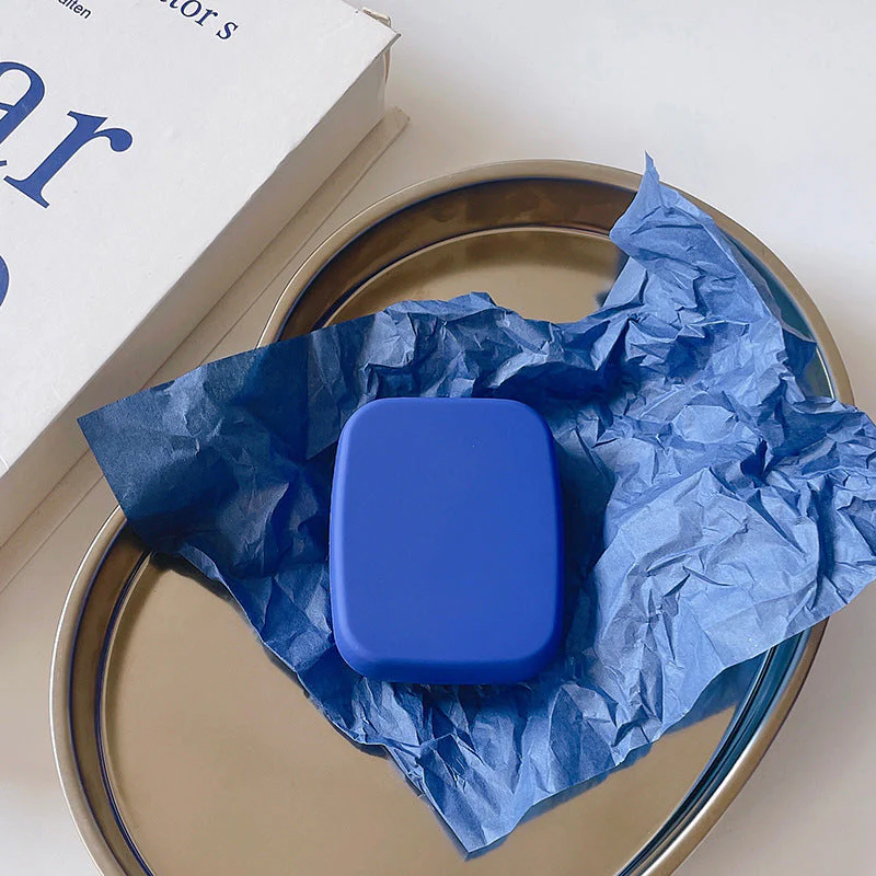 Klein Blue Colored Contact Lens Case - Roseibase