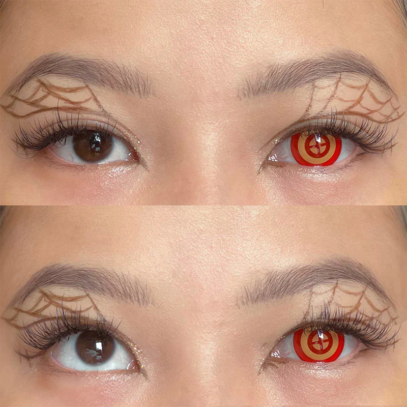 Cosplay Chainsaw Man Power Colored Contact Lenses - Roseibase