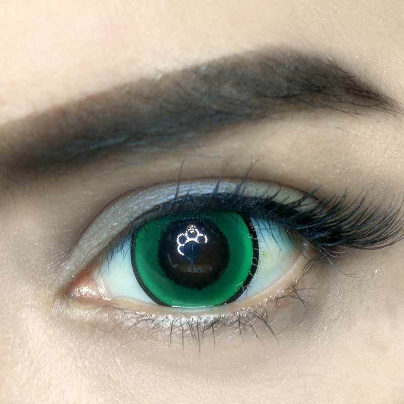 Cosplay Element Green Manson Colored Contact Lenses - Roseibase