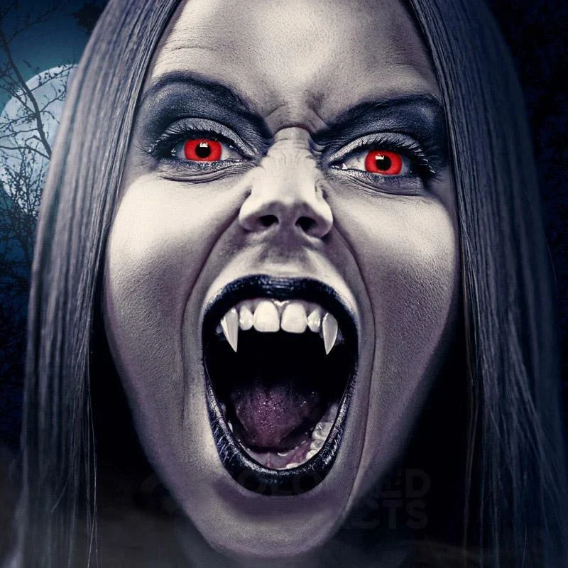 Halloween Redout Prescription Colored Contact Lenses - Roseibase