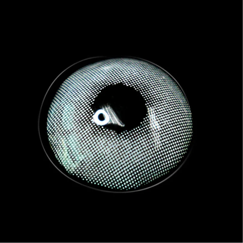 Lemon  Hind  White Colored Contact Lenses - Roseibase