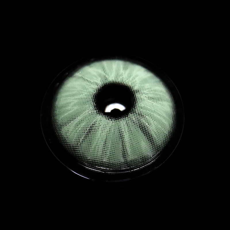 Clover Green Prescription Colored Contact Lenses - Roseibase