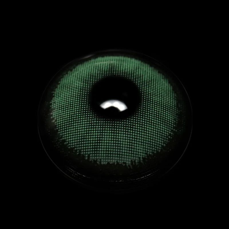 Cosplay Cartoon Eye Green Colored Contact Lenses - Roseibase