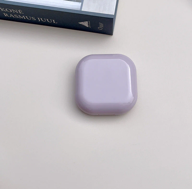 Cute simple Colored Contact Lens Case - Roseibase