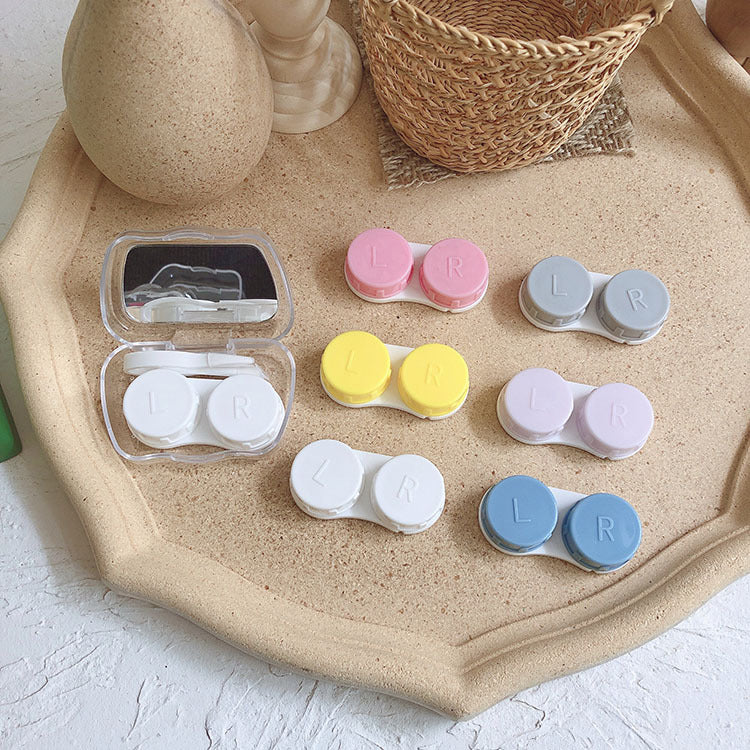 Cute Cartoon Colored Contact Lens Case - Roseibase