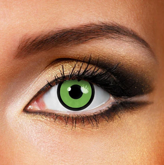 Cosplay Green Manson Colored Contact Lenses - Roseibase