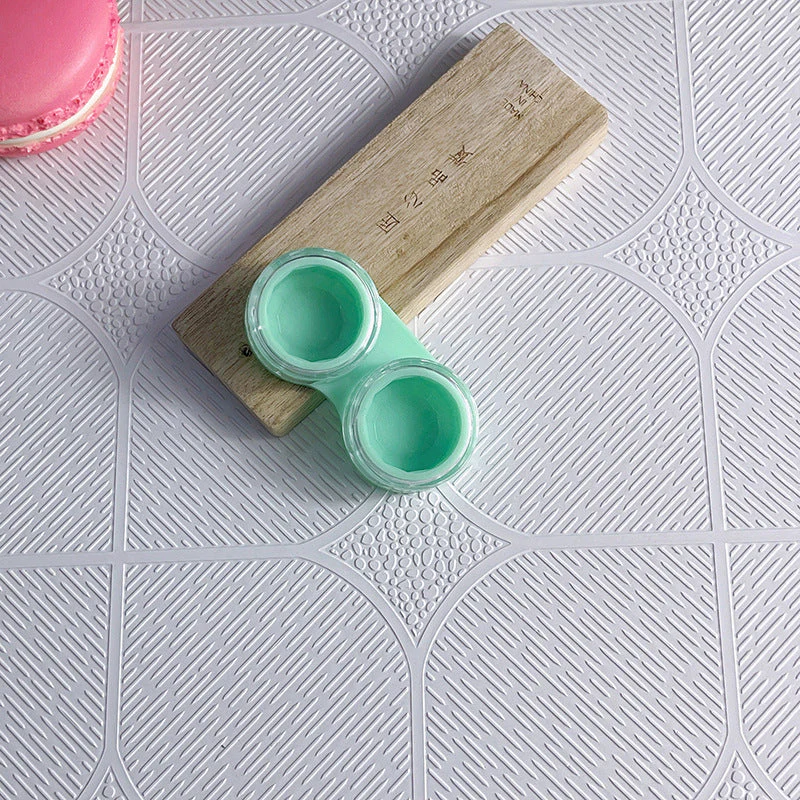 Contracted Colored Contact Lens Case - Roseibase