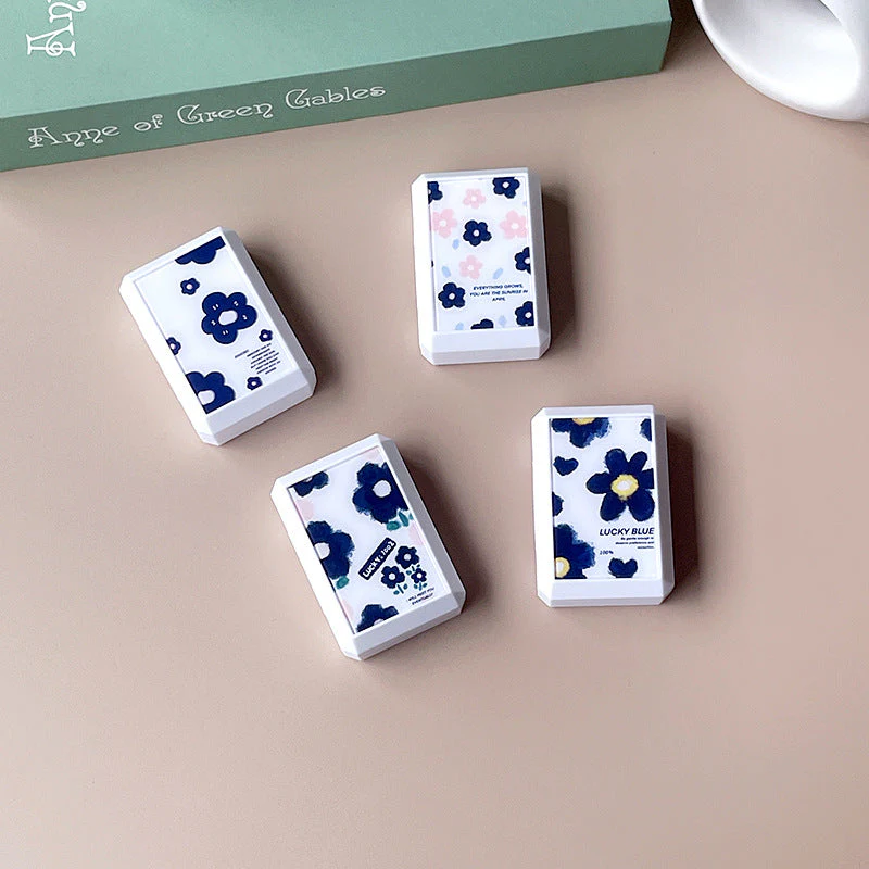 INS Cosmetic Colored Contact Lens Case - Roseibase