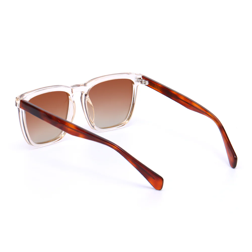 Brenda Retro Square Yellow Sunglasses - Roseibase