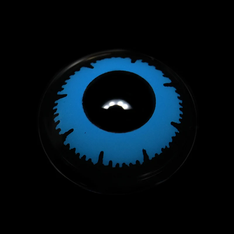 Cosplay Dark Blue Elf Colored Contact Lenses - Roseibase