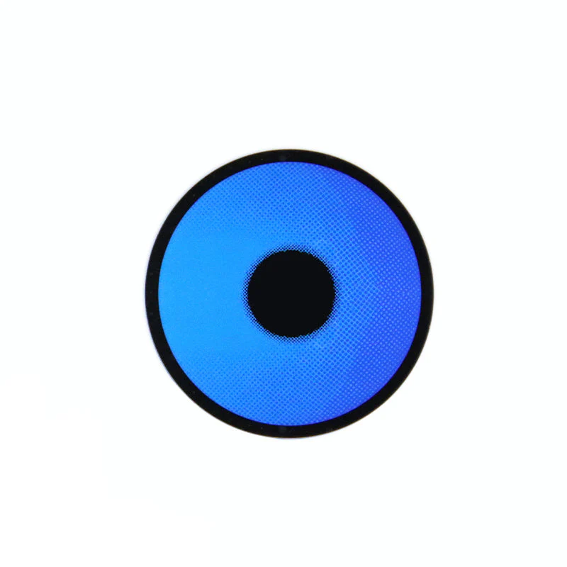 Halloween Lake Blue Colored Contact Lenses - Roseibase