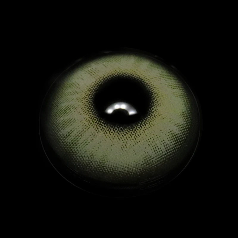 Himalaya Light Green Prescription Colored Contact Lenses - Roseibase