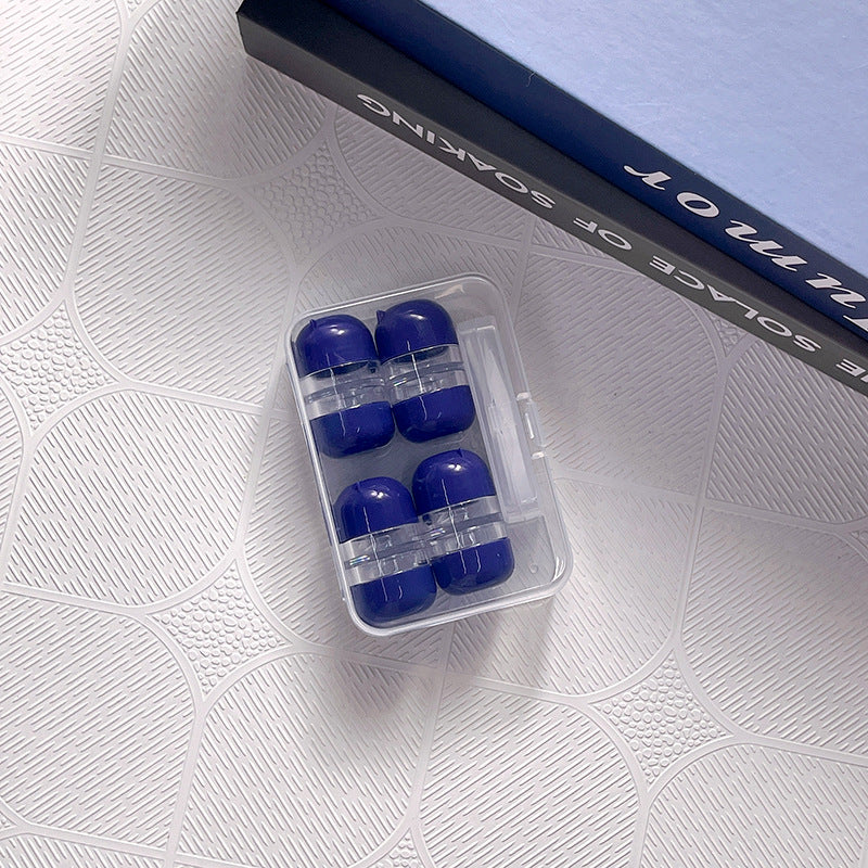 Fashion Colored Contact Lens Case - Roseibase