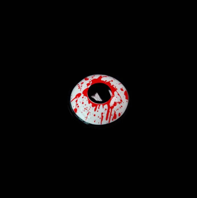 Halloween Trauma White Colored Contact Lenses - Roseibase