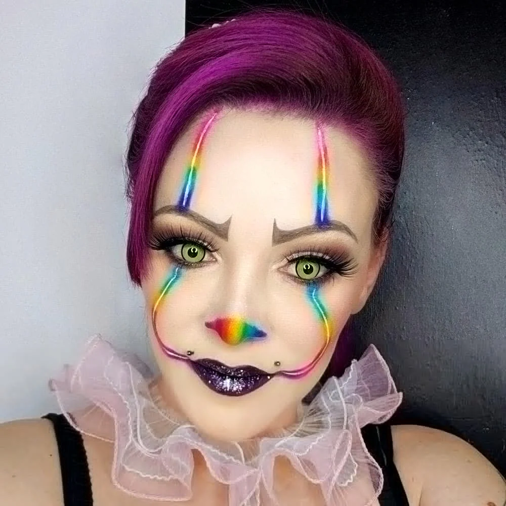 Halloween Yellow Manson Colored Contact Lenses - Roseibase