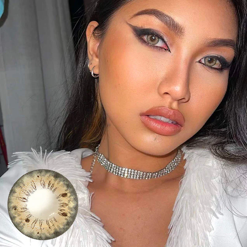 Cosplay Stunna Girl Nadine Colored Contact Lenses - Roseibase