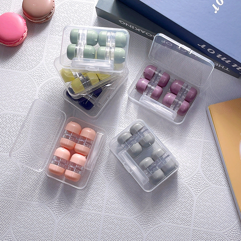 Fashion Colored Contact Lens Case - Roseibase