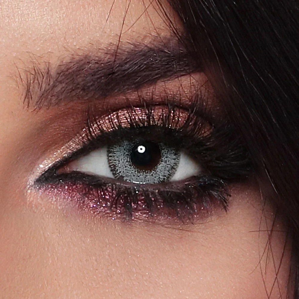 GLOW  HUSKY GRAY GREEN  Colored Contact Lenses - Roseibase