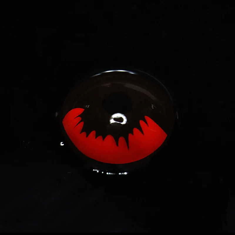 Cosplay KamadoTanjirou Red Colored Contact Lenses - Roseibase