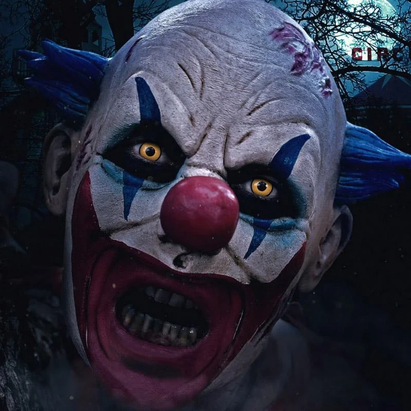 Halloween Yellow Manson Colored Contact Lenses - Roseibase