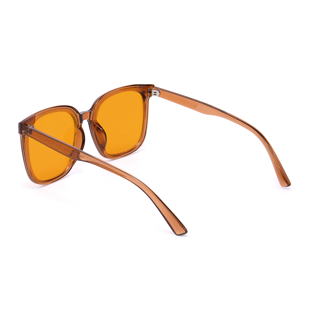 Anita Oversized Orange Sunglasses - Roseibase