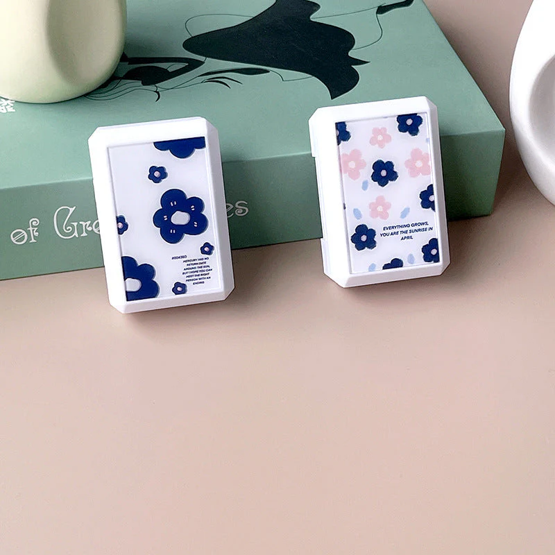 INS Cosmetic Colored Contact Lens Case - Roseibase