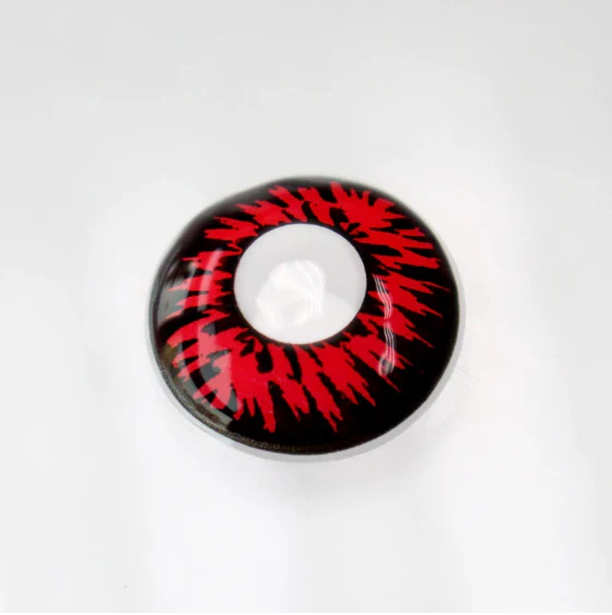 Cosplay Enchanted Black Colored Contact Lenses - Roseibase