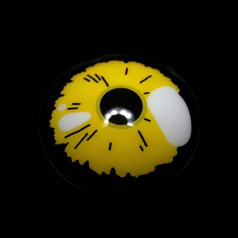 Cosplay Lobelia Veronica Yellow Colored Contact Lenses - Roseibase