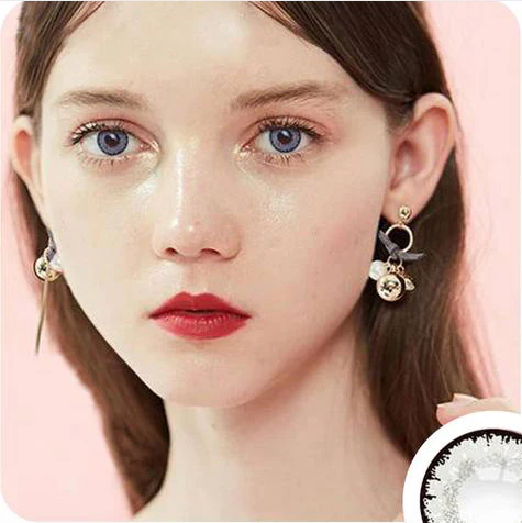 Elves L-gray Colored Contact Lenses - Roseibase