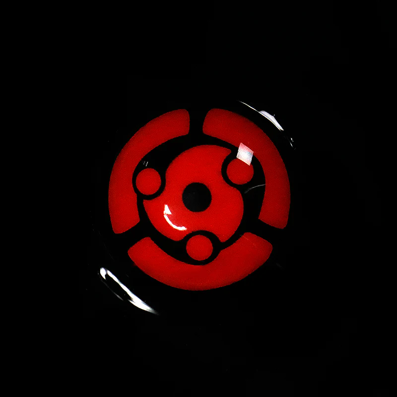 Halloween Syaringan Red Colored Contact Lenses - Roseibase