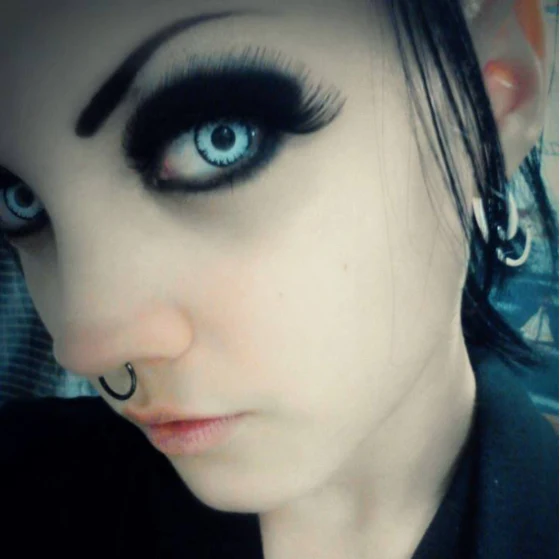 Halloween LUNAR ECLIPSE Colored Contact Lenses - Roseibase