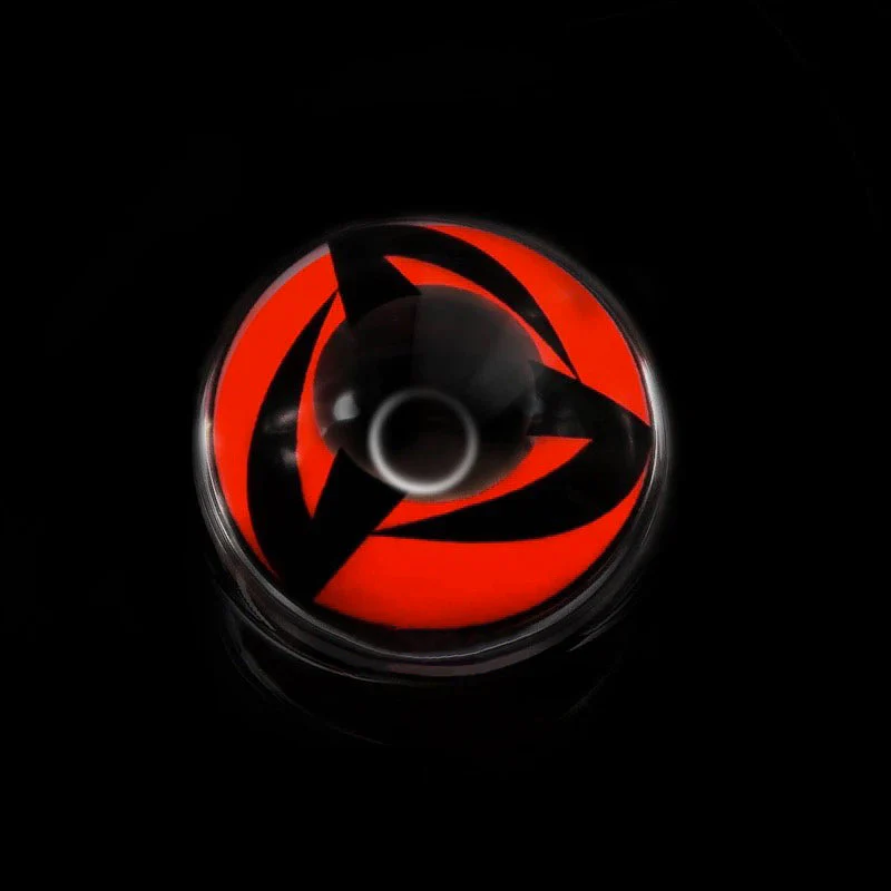 Cosplay Naruto Mangekyo Colored Contact Lenses - Roseibase