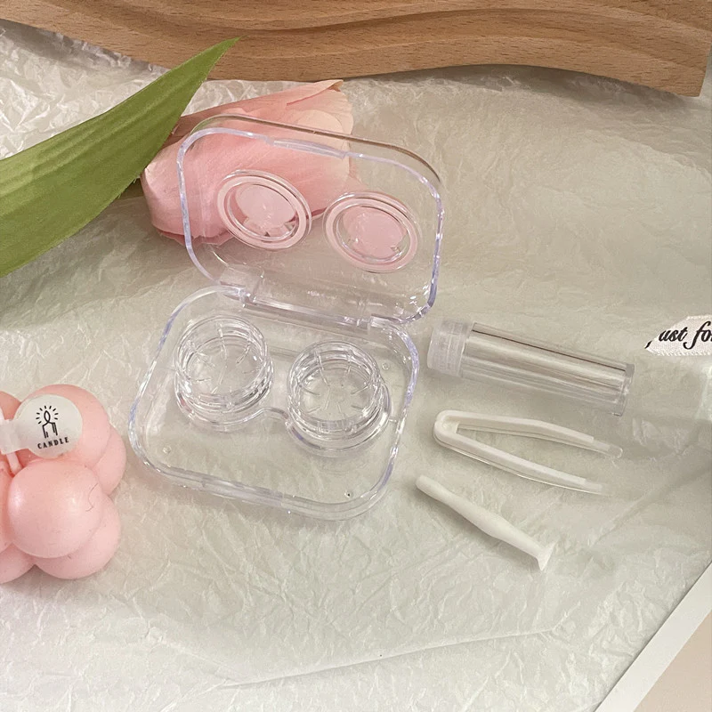 Mini Rabbit Colored Contact Lens Case - Roseibase