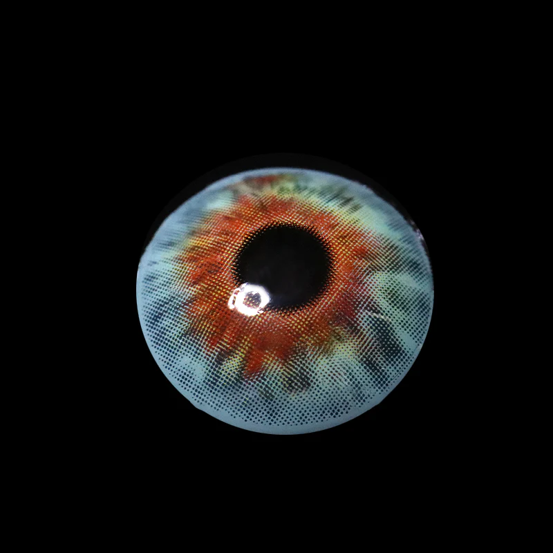 Cosplay Genshin Impact MarieAntoinetteBlue Colored Contact Lenses - Roseibase