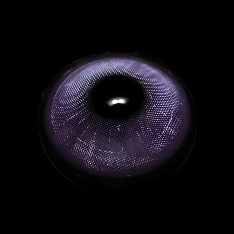 Felicia Purple Colored Contact Lenses - Roseibase