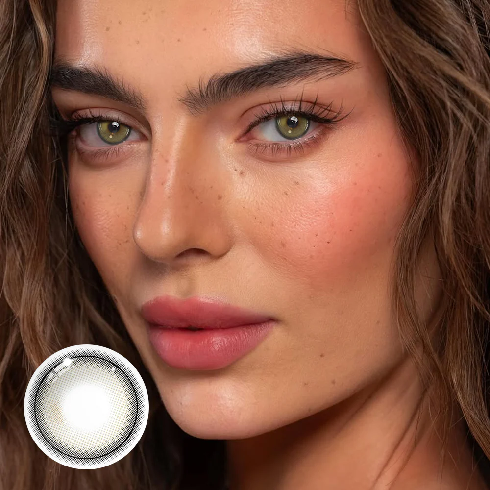 Linette Rockstar Brown Colored Contact Lenses - Roseibase