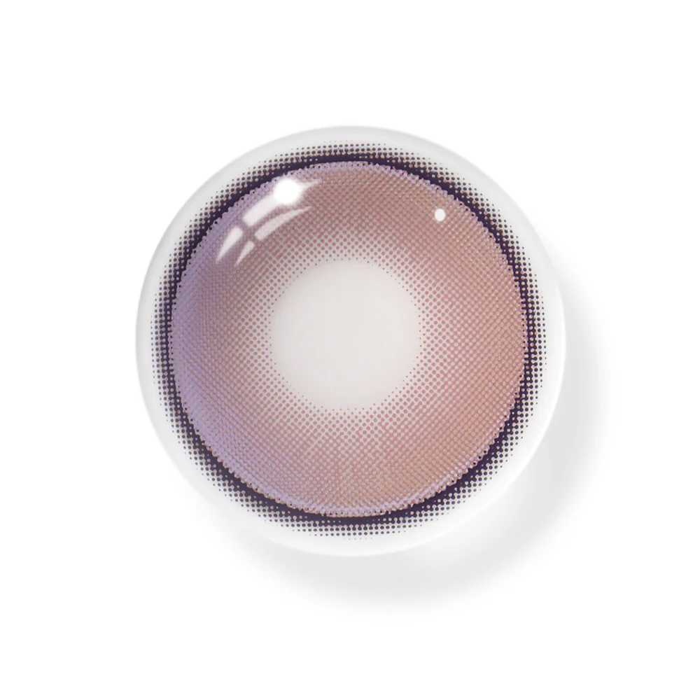 Aura Purple Colored Contact Lenses - Roseibase