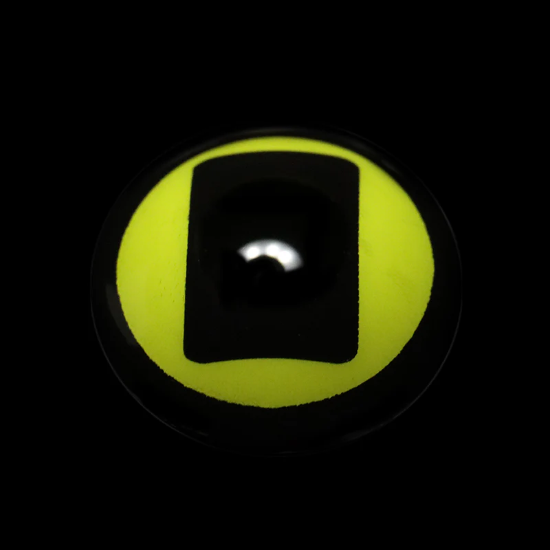 Cosplay Circus Yellow Colored Contact Lenses - Roseibase
